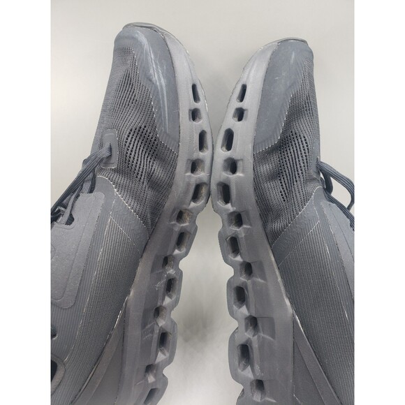 On Cloud Cloudstratus Black Shoes Mens Size 10 CloudTech Running - Picture 9 of 14